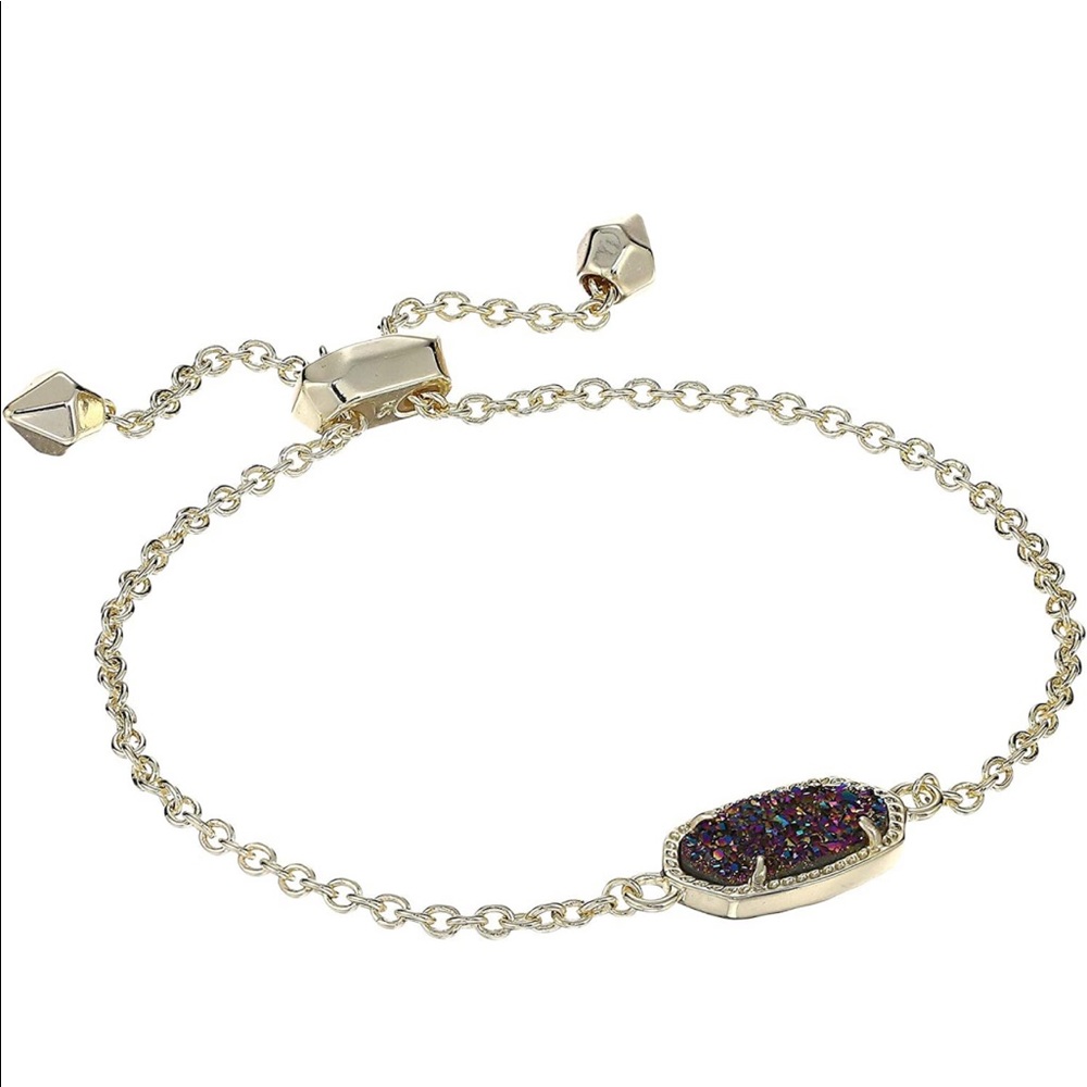 Kendra Scott Elaina Bracelet in Multicolor Druzy